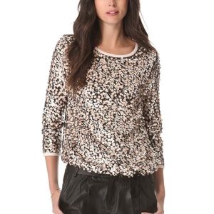 DVF Sequin Top - Size 10